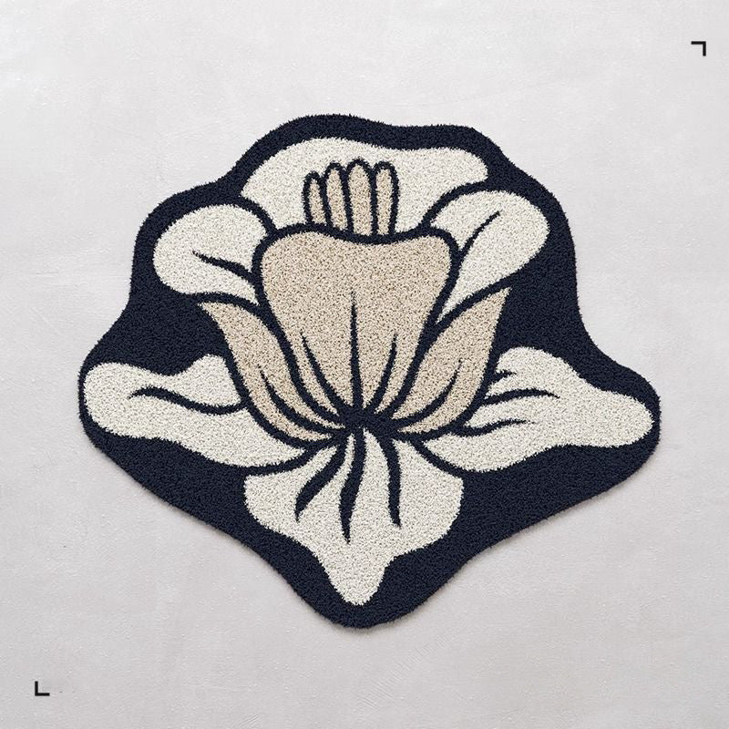 Floral Shaped Area Rug  1789754099