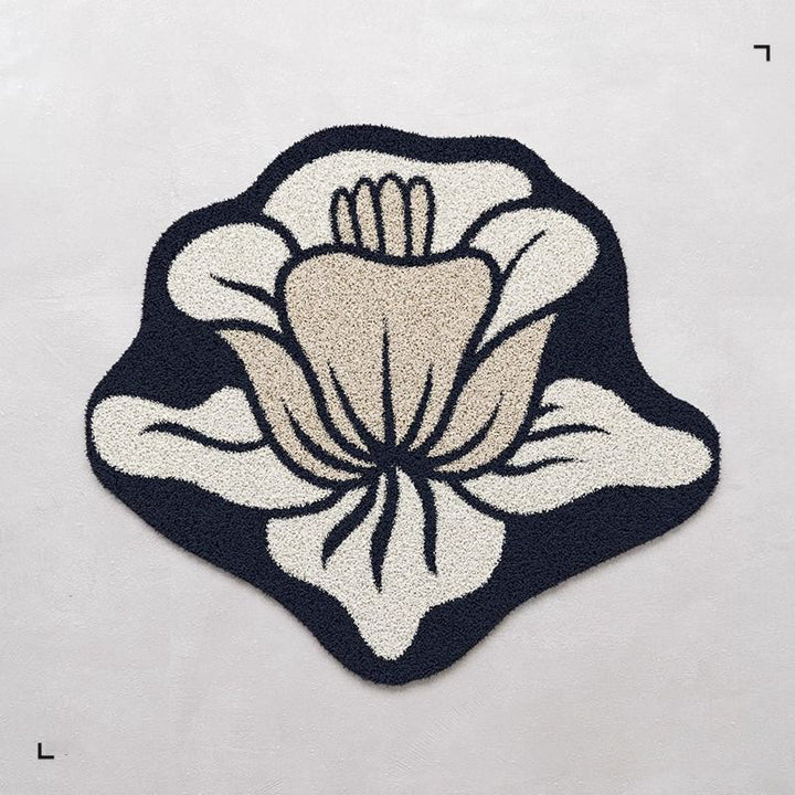 Floral Shaped Area Rug  1789754099