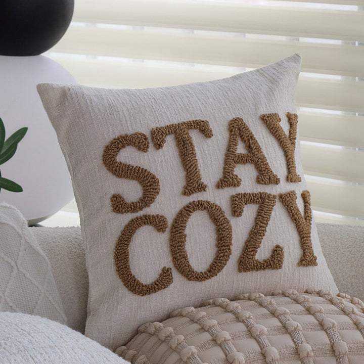 Square decorative cushion cover Kalsten