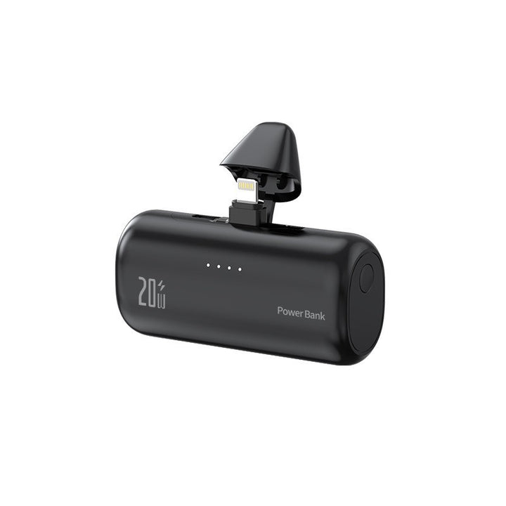 Portable power bank with integrated Lightning connector and fast charging function Kalsten