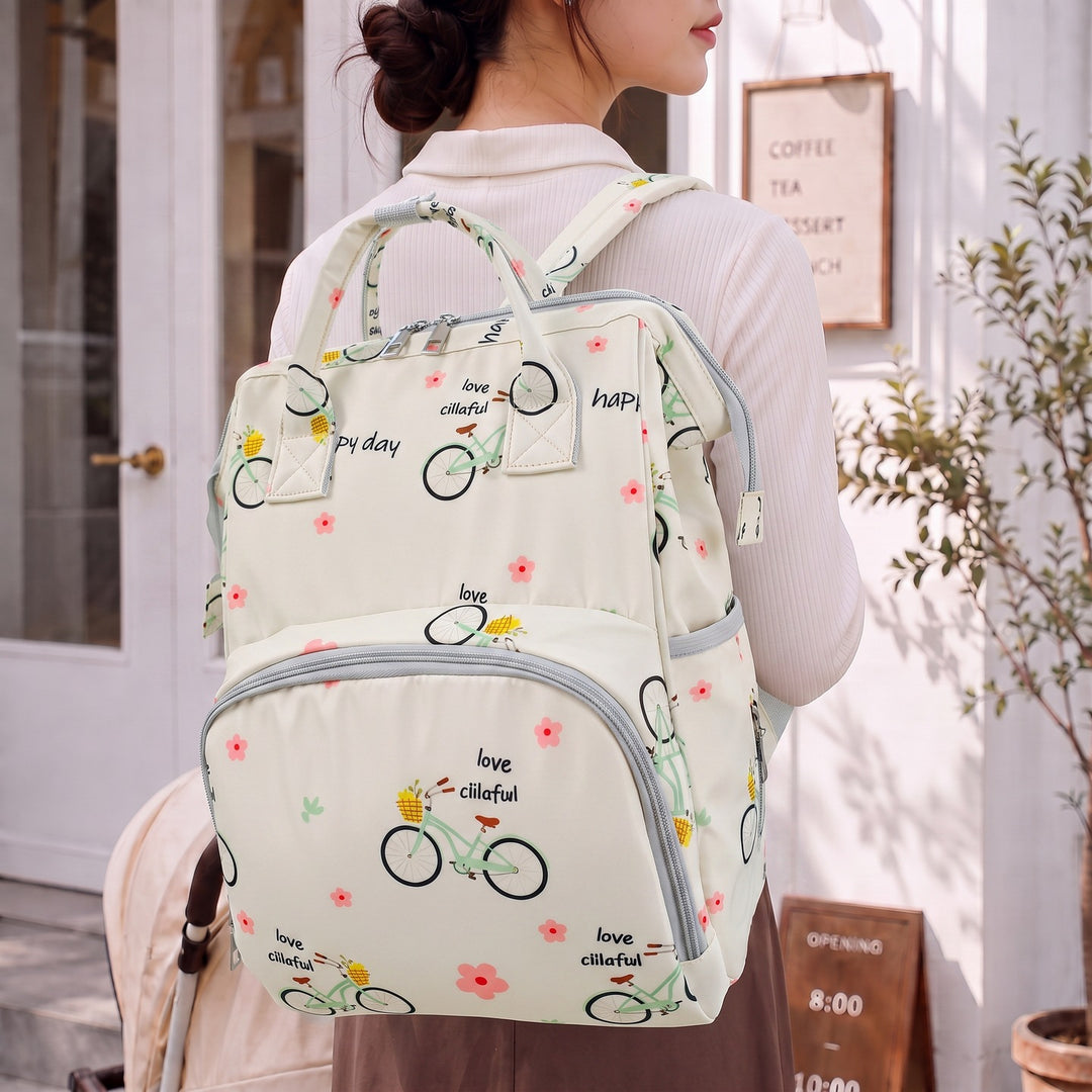 Playful Illustrated Backpack Kalsten
