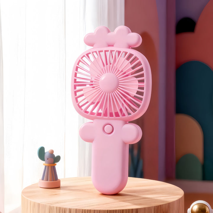 Ladies Portable Hand Fan with Ergonomic Design Kalsten