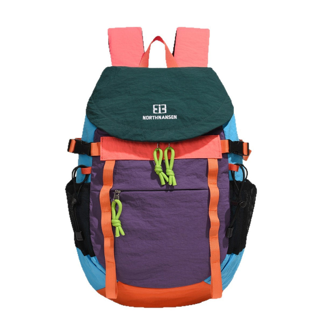 Colorful Multi-Pocket Hiking Backpack Kalsten