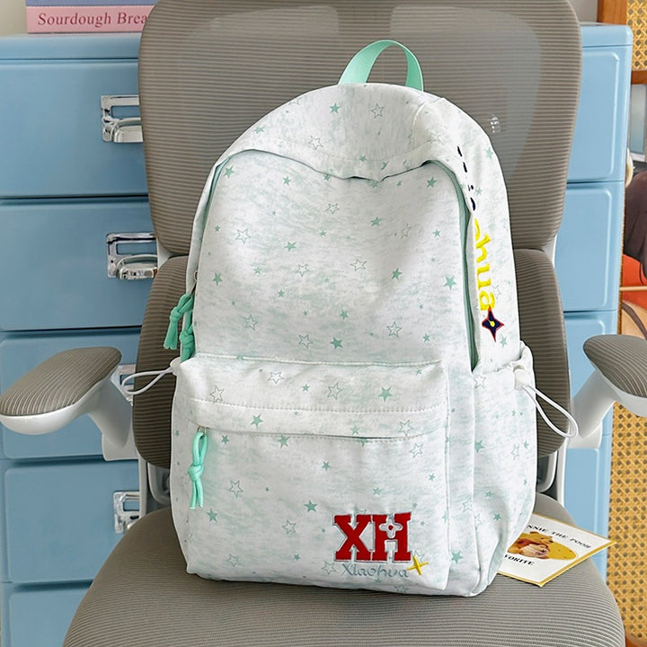 Casual Star-Embellished Backpack Kalsten 1791205546
