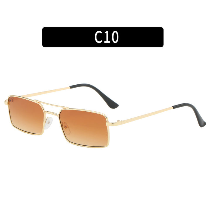 Stylish Geometric Square Frame Sunglasses