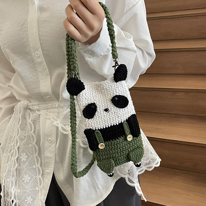 Crochet Lion-Themed Mini Bag