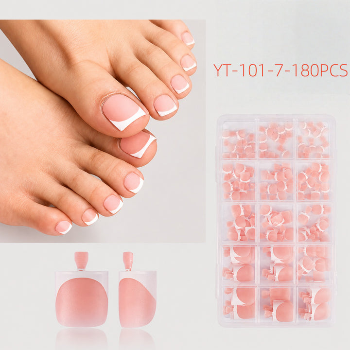 Artificial Nail Set with French Tips Kalsten