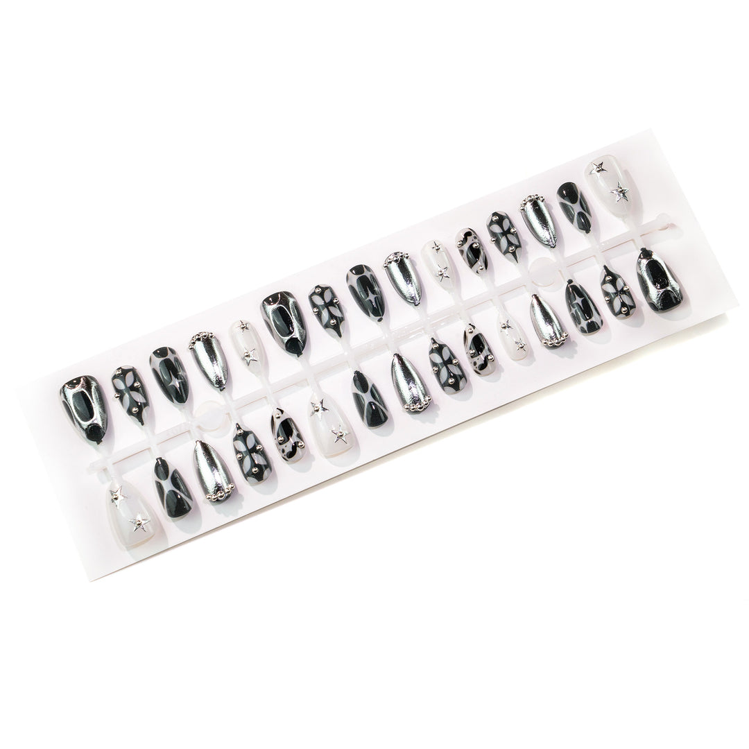 Artistic Graphic Press-On Nail Art Set Kalsten