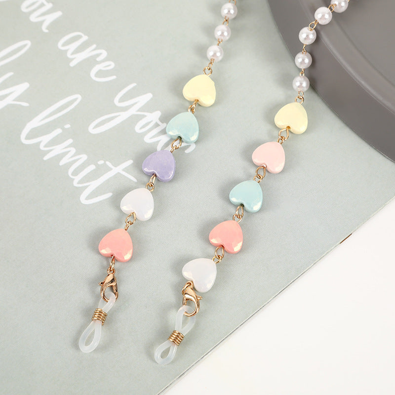 Heart Charm Eyewear Chain Kalsten