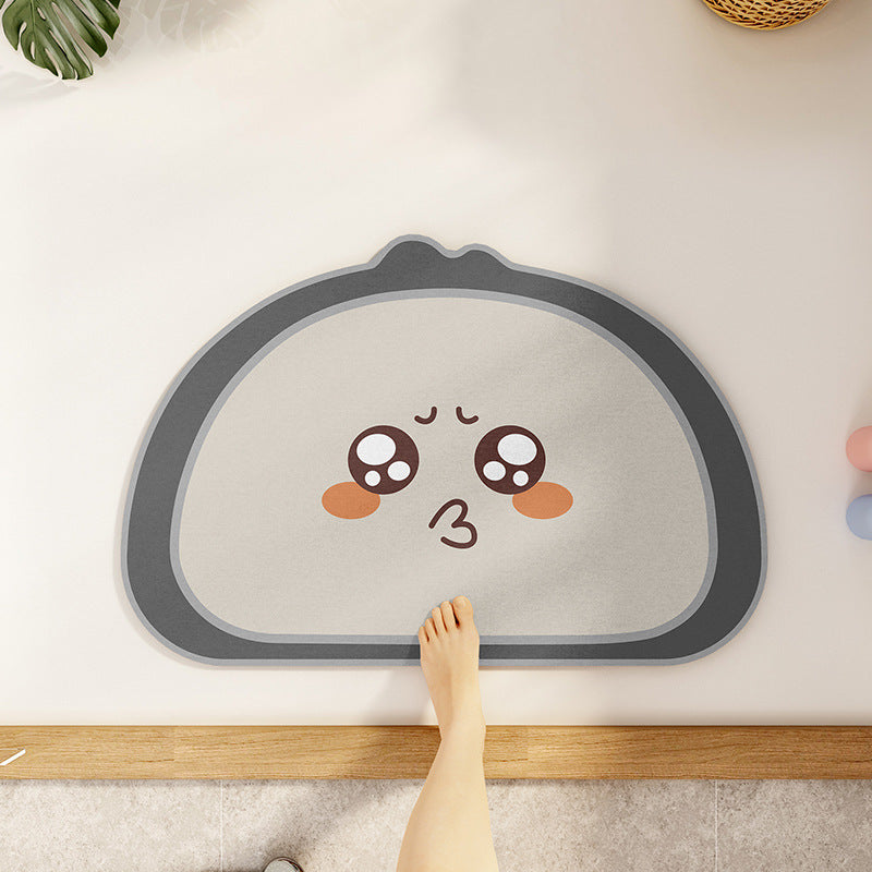 Cute Character Bath Mat Kalsten