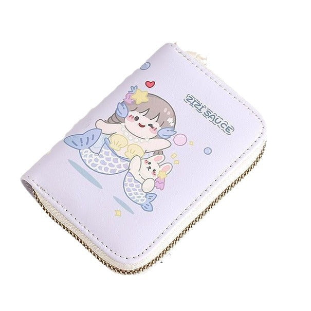 Cute Cartoon Character Zip Wallet Kalsten