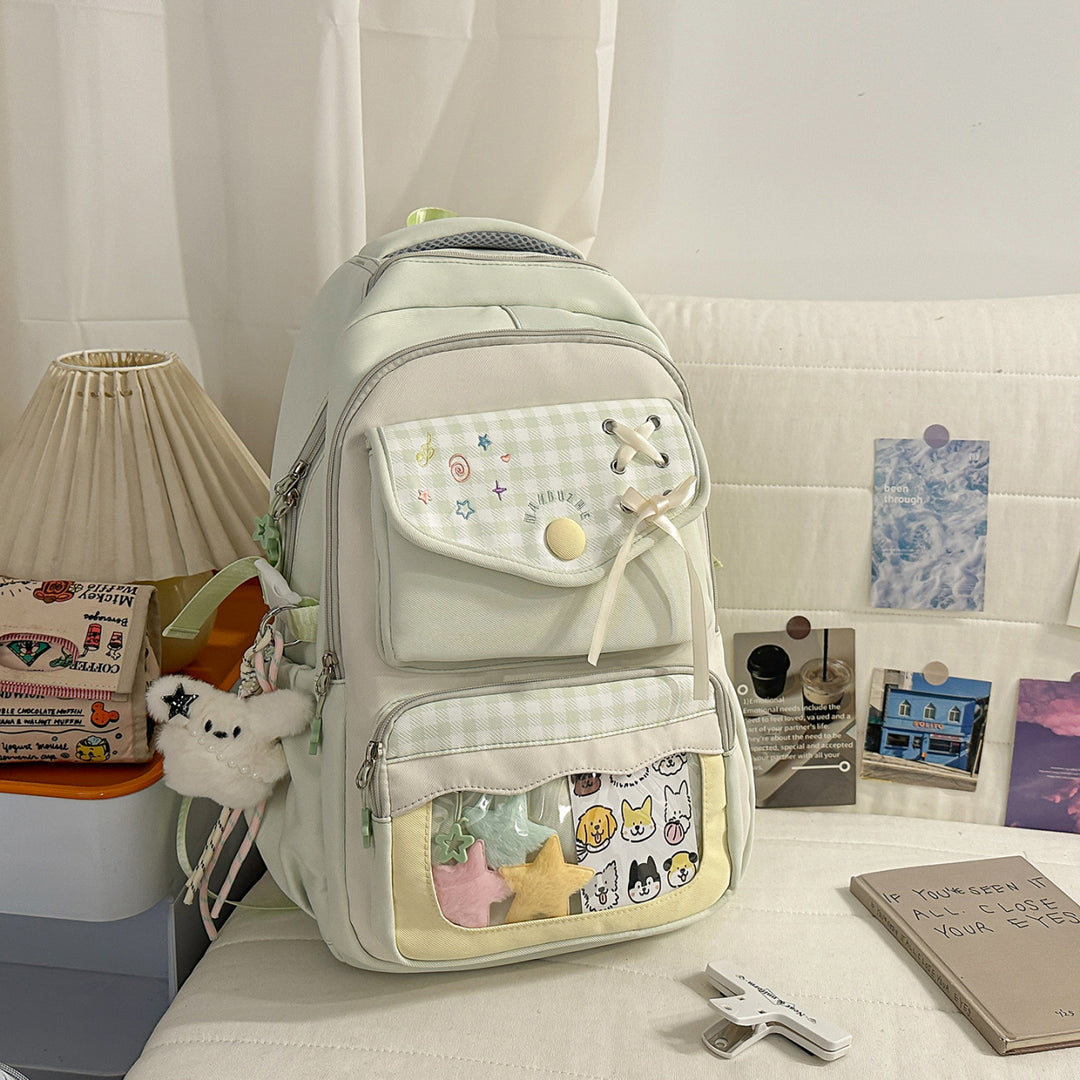 Multi-Pocket Casual Backpack