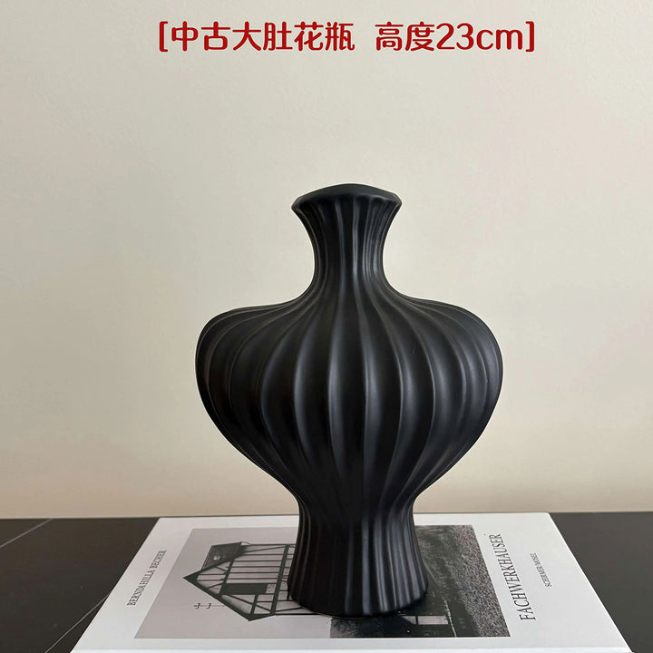 Wabi-Sabi Ceramic Vase Ornament