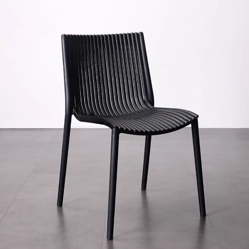 Contemporary Slatted Dining Chair Kalsten