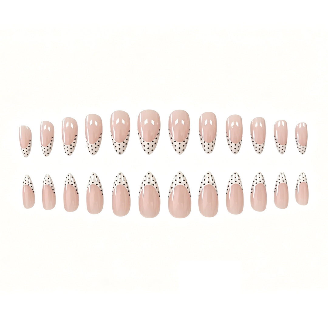 Artistic Polka Dot Nail Art Extensions Kalsten