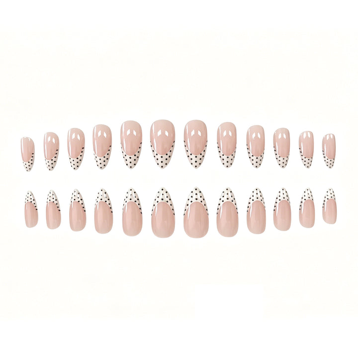 Artistic Polka Dot Nail Art Extensions Kalsten