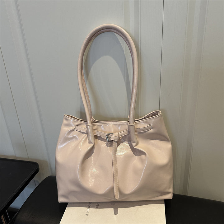 Elegant Glossy Handheld Tote Bag
