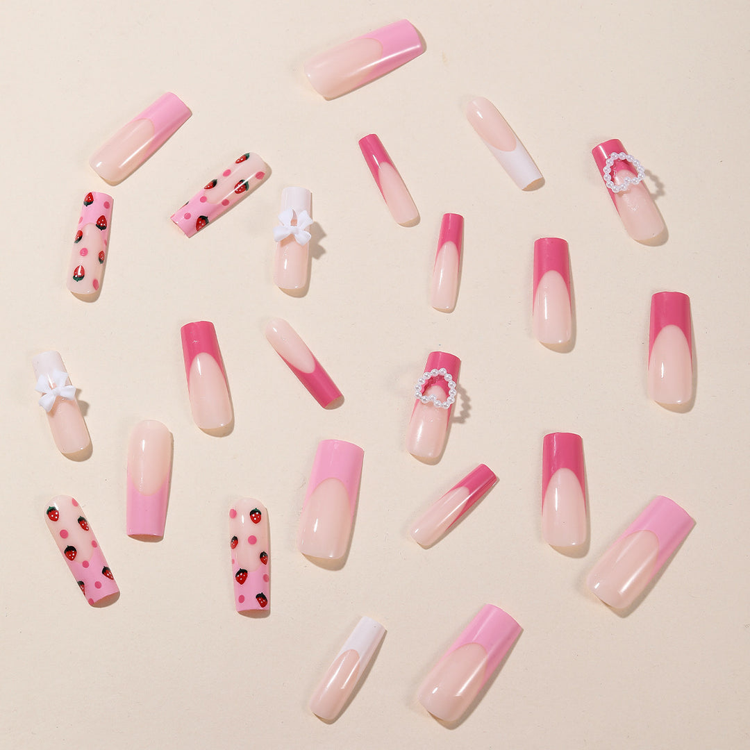 Creative Strawberry Nail Art Extensions Kalsten