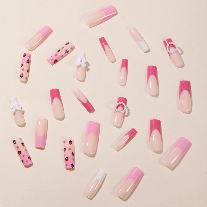 Creative Strawberry Nail Art Extensions Kalsten