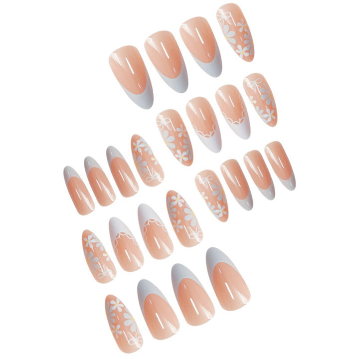 Artistic Floral Press-On Nail Design Kalsten 1788434567