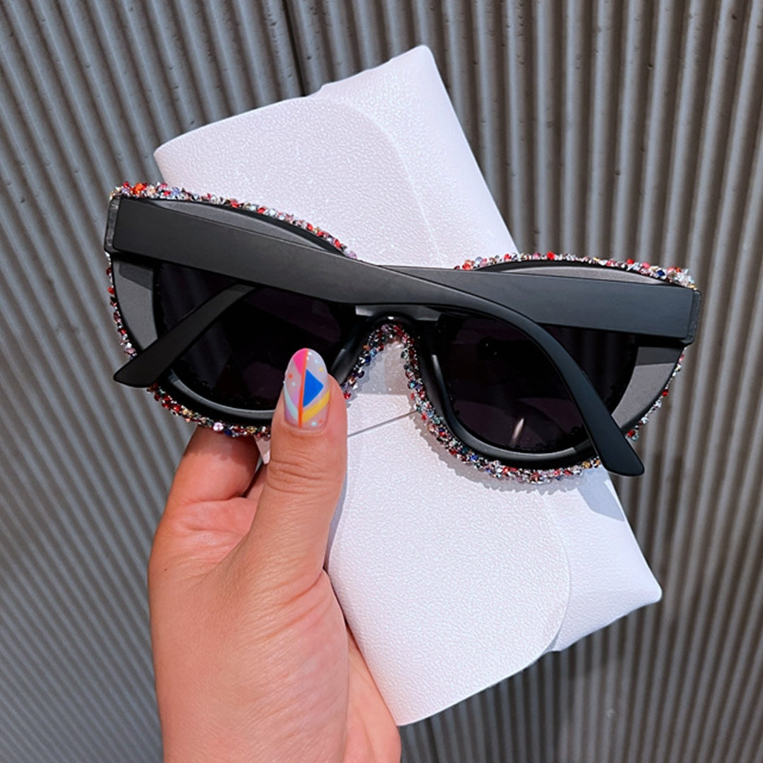 Ladies Designer Sunglasses with Rhinestone Details Kalsten