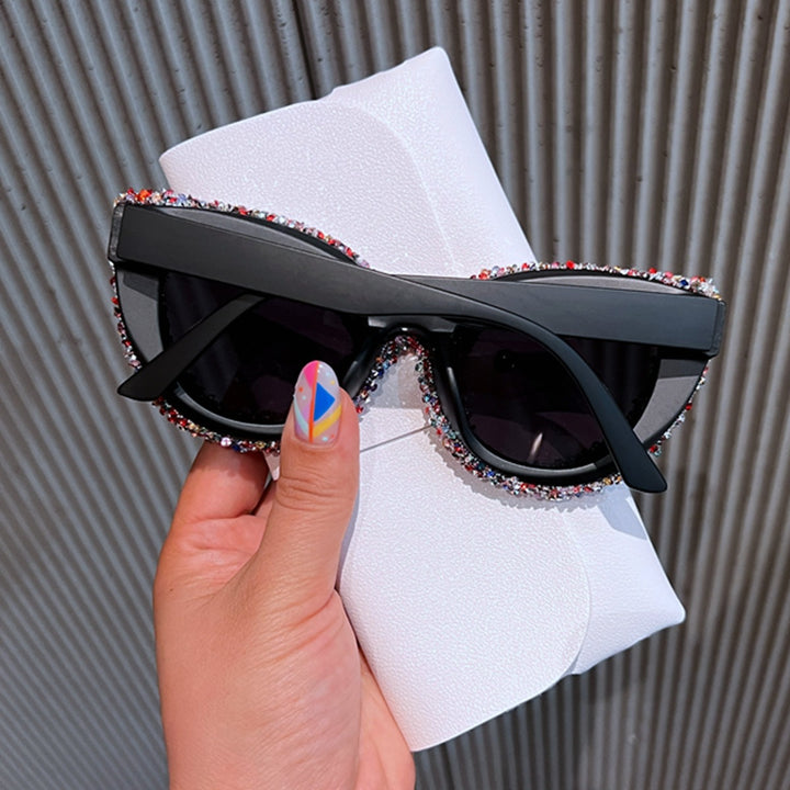 Ladies Designer Sunglasses with Rhinestone Details Kalsten