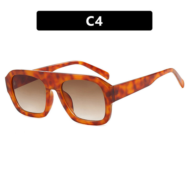 Women's oversized sunglasses with distinctive rectangular frame Kalsten