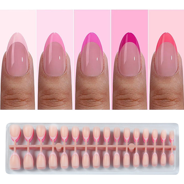 Gradient French Tip Press-On Nails Kalsten