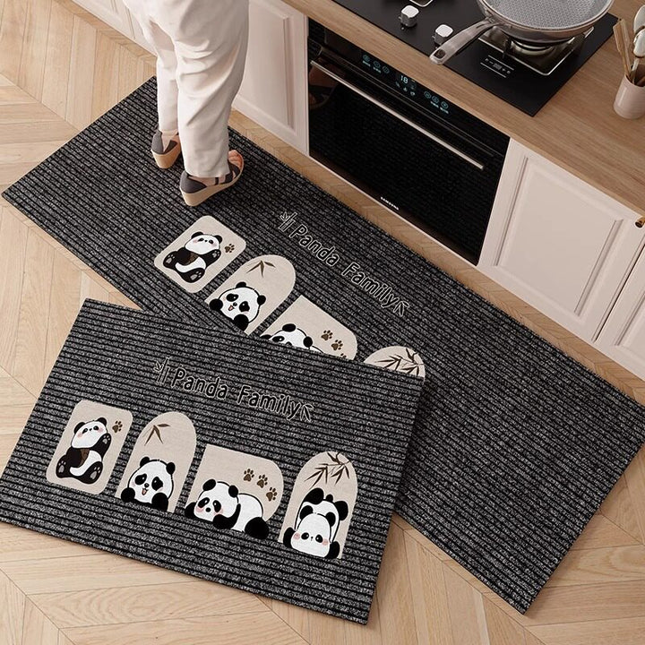 Cartoon-Themed Anti-Fatigue Kitchen Mat