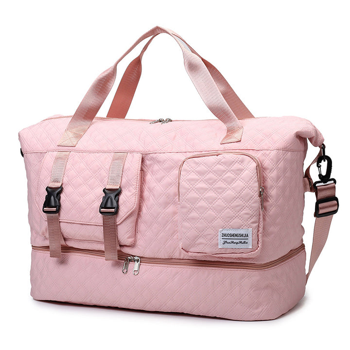 Premium Quilted Travel Tote