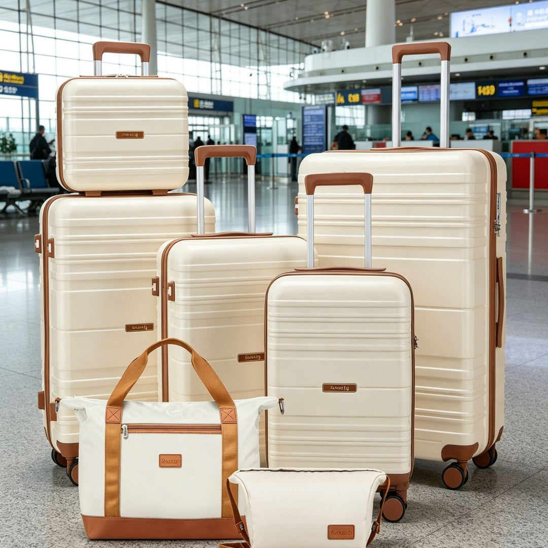 Unisex Versatile Expandable Hard Shell Travel Luggage Set Kalsten