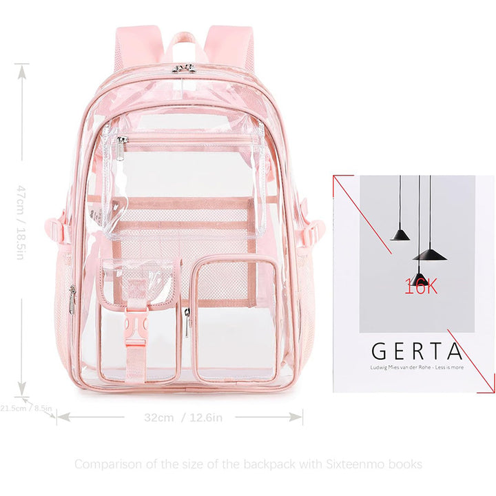 Transparent Multifunctional School Backpack Kalsten