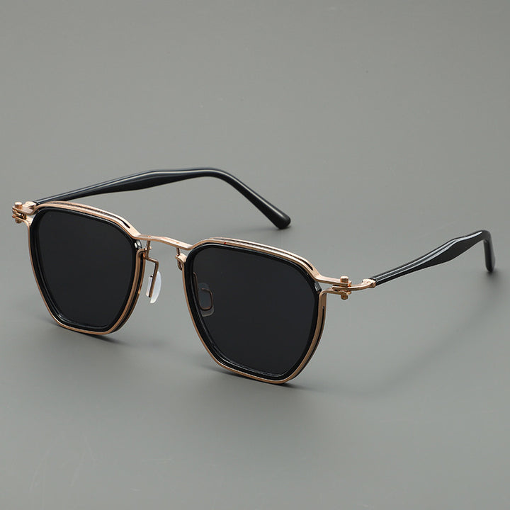 Ladies stylish sunglasses with angular design and UV protection Kalsten