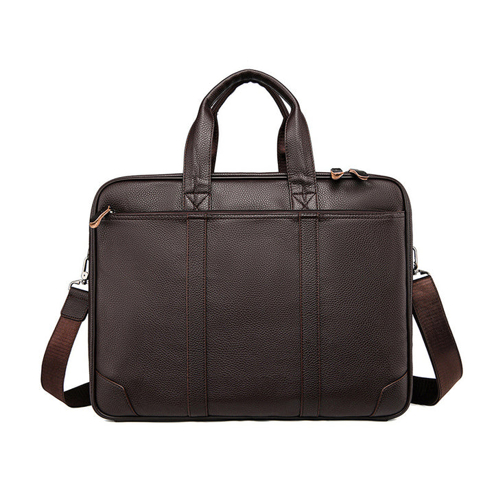 Premium Leather Business Briefcase Kalsten