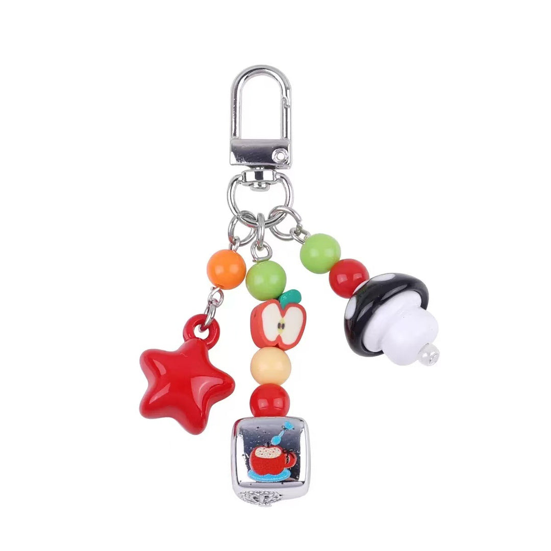 Fun-Themed Beaded Keychain Kalsten 1790134598