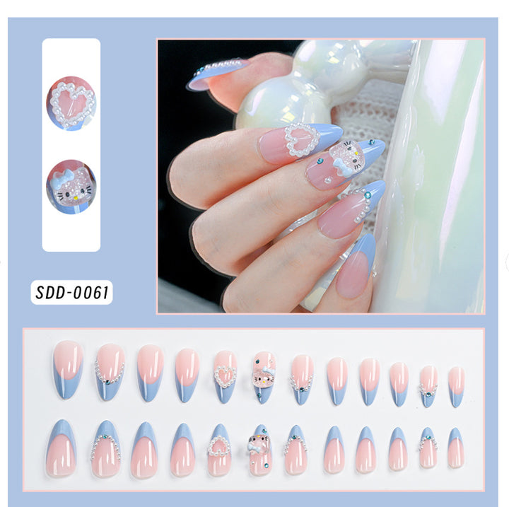 Artistic Press-On Nail Set Kalsten