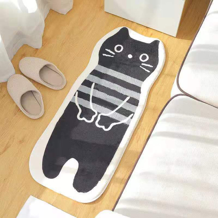 Cat-Shaped Comfort Mat