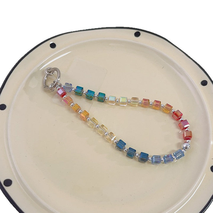 Colorful Beaded Charm Lanyard Kalsten 1790135133