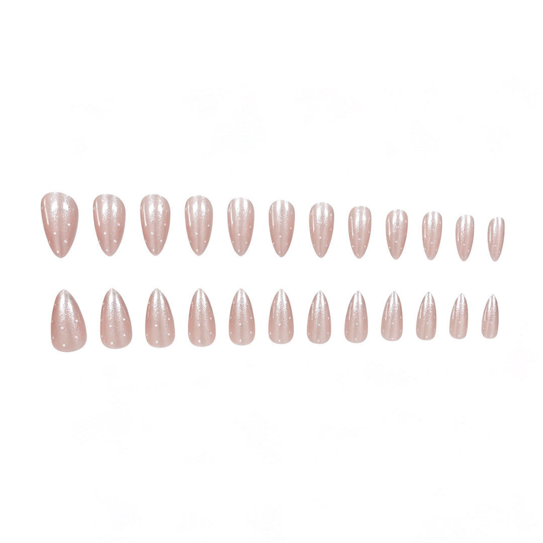 Elegant Glossy Nail Art Enhancements Kalsten