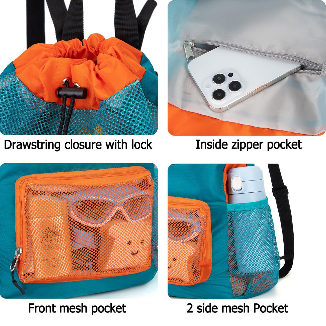 Sporty Mesh Backpack Kalsten