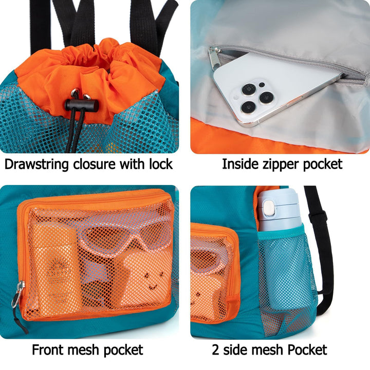 Sporty Mesh Backpack Kalsten