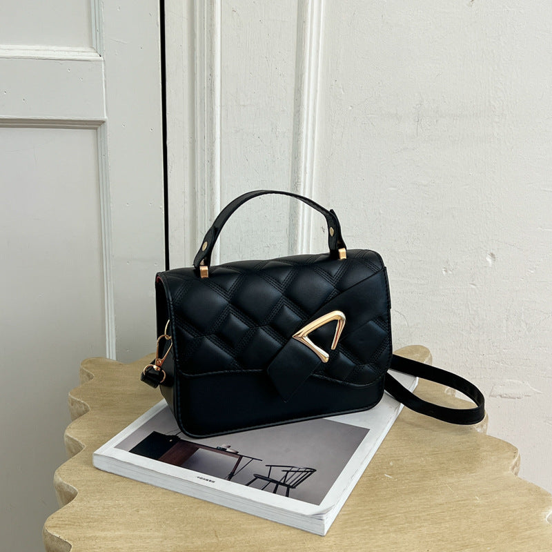 Quilted Handheld Satchel