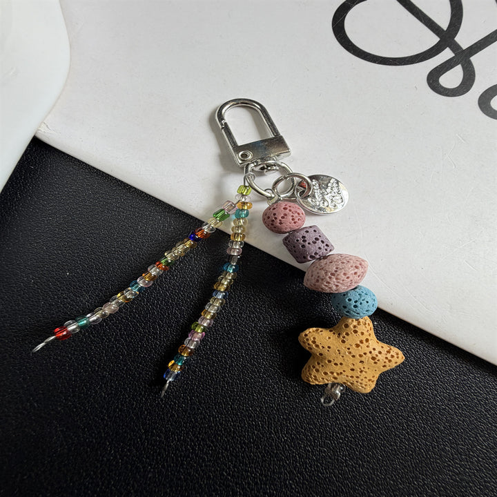 Decorative Beaded Charm Keychain Kalsten 1790135647