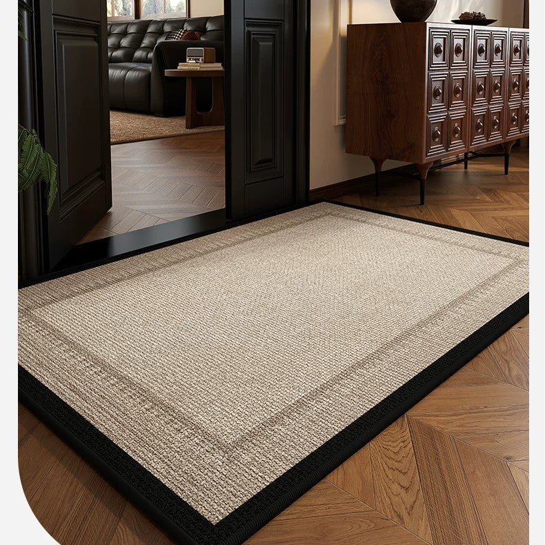 Elegant Textured Entryway Mat