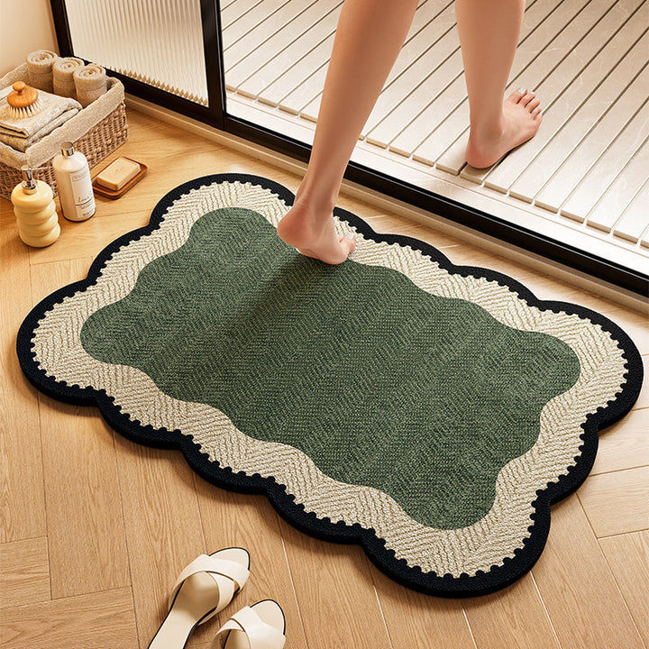 Decorative Cat-Shaped Bath Mat