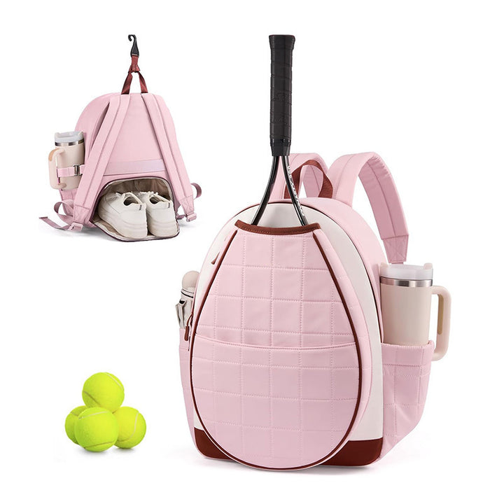 Multifunctional Tennis Backpack with Integrated Shoe and Bottle Compartment Kalsten