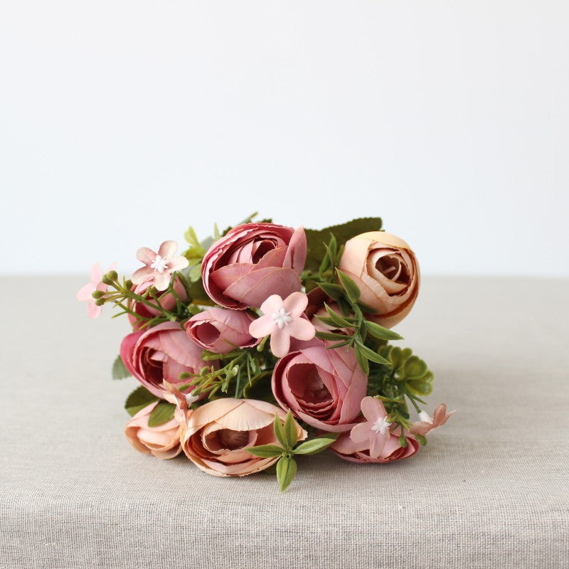 Artificial Floral Bouquet with Realistic Roses