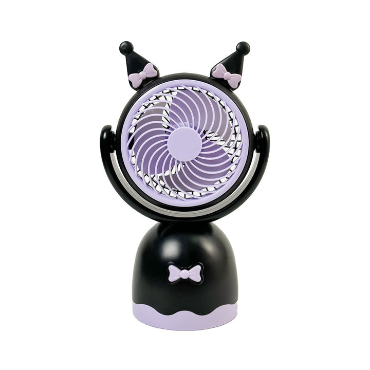 Ladies Portable Hand Fan with Cute Cat Ear Design Kalsten