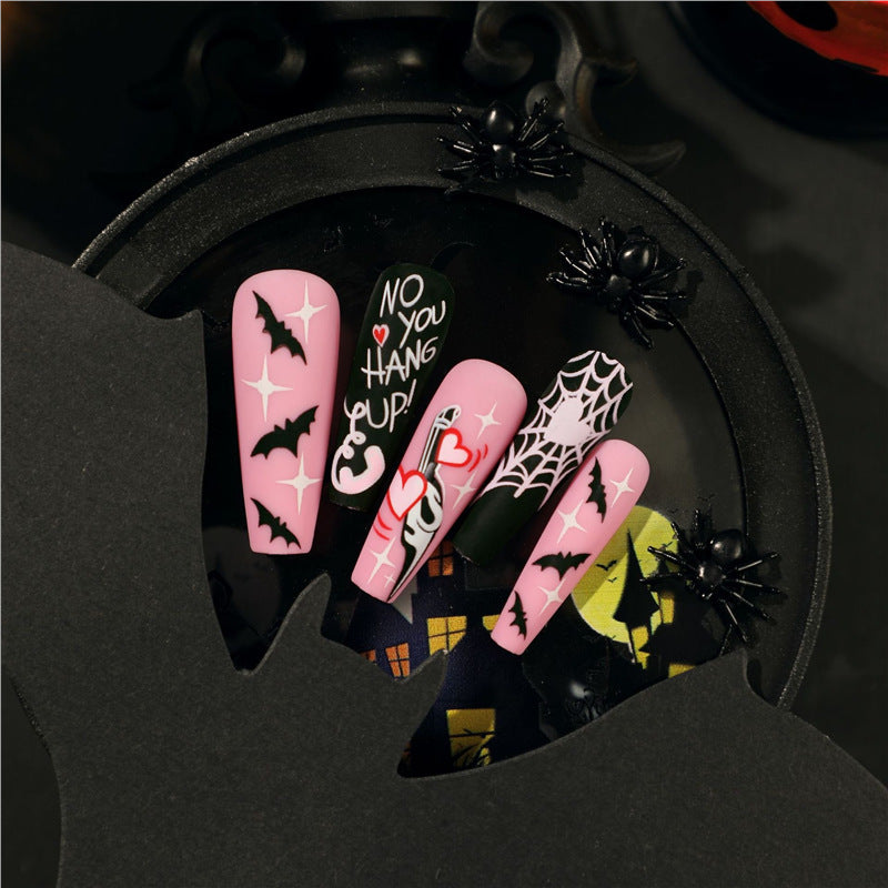 Thematic Halloween Press-On Nail Set Kalsten