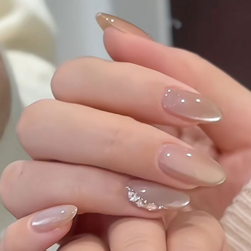 Artistic Floral-Embellished Press-On Nail Art Kalsten
